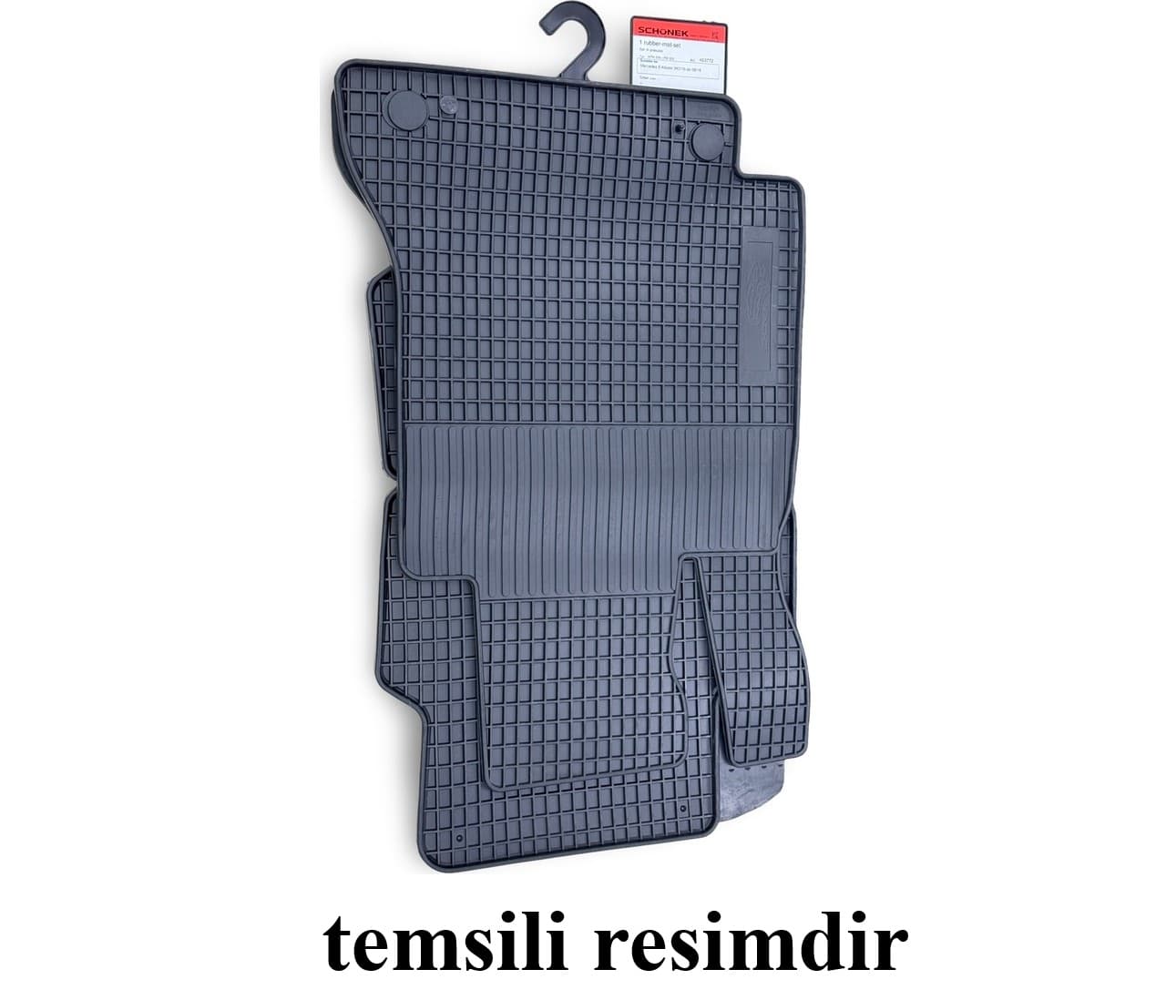 BMW 5 Serisi E60 2001-2010 Lastik Paspas Gri Koku Yapmaz Orijinal Kesim