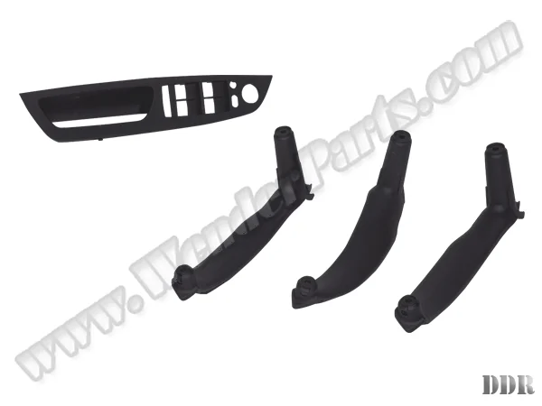 BMW X5 Serisi E70 2007-2013 Kapı Tutamak Seti Ön&Arka; Siyah