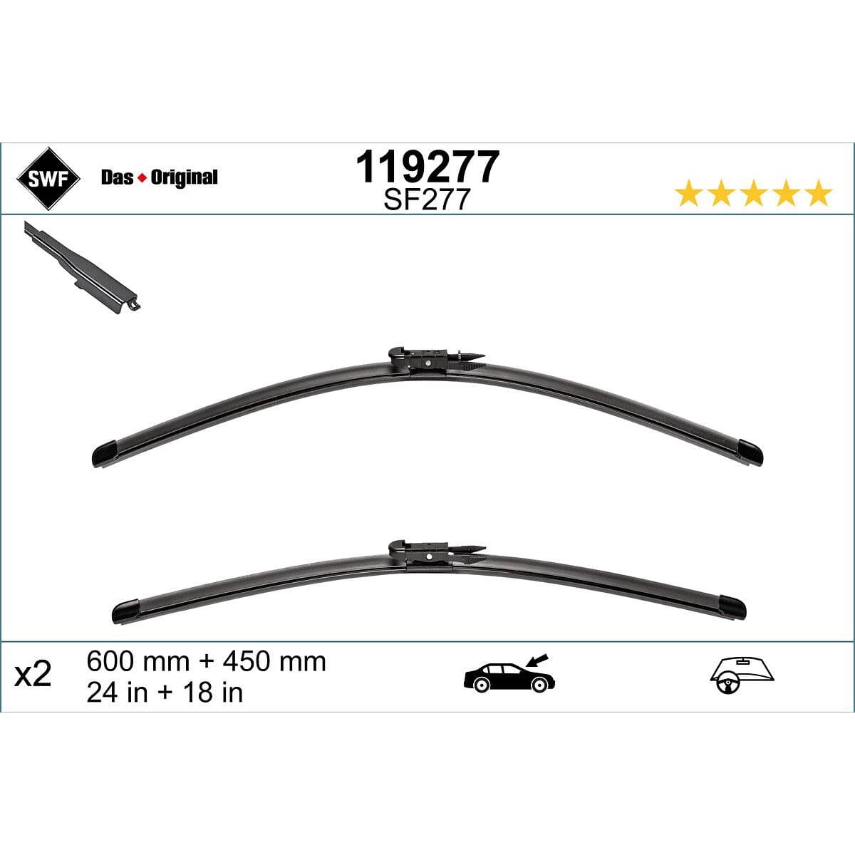 BMW 4 Series F36 Wiper Blade