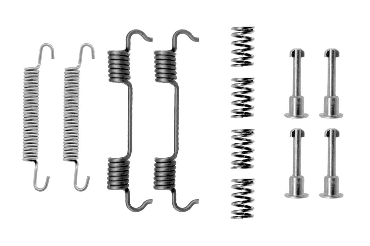 BMW 1 Series E87 2004-2011 El Brake Balata Spring Set