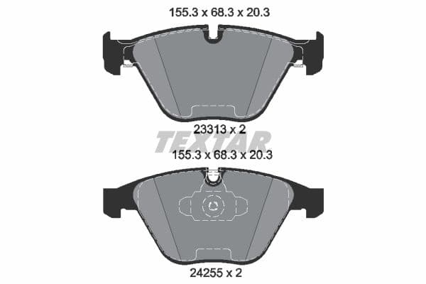 BMW 3 Serisi E90/E91/E92/E93 2005 Fren Balatası Ön