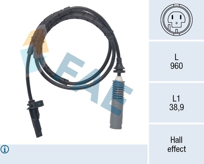 BMW 1 Serisi E87 2004-2011 ABS Sensörü Arka