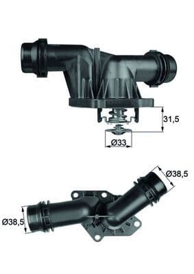 BMW 5 Series E39 1996-2003 M47 Thermostat