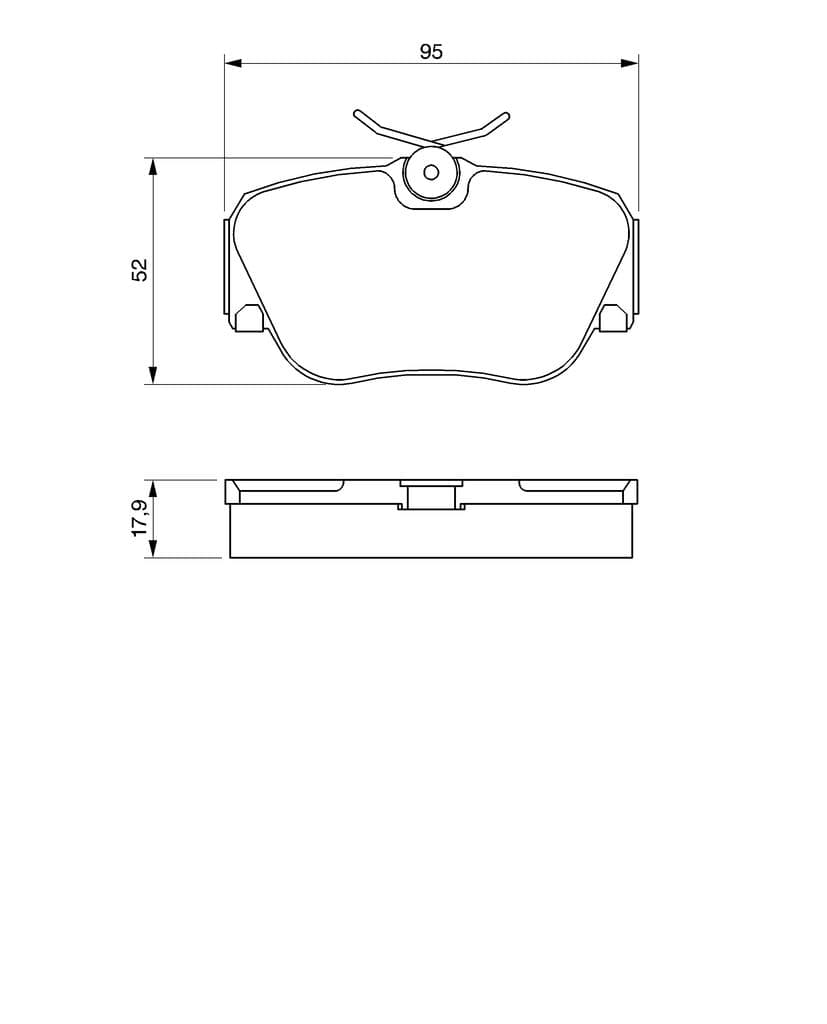 BMW 3 Serisi E30 1988-1991 Fren Balatası Ön