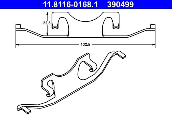 BMW 5 Serisi E39 1996-2003 Balata Sacı Arka