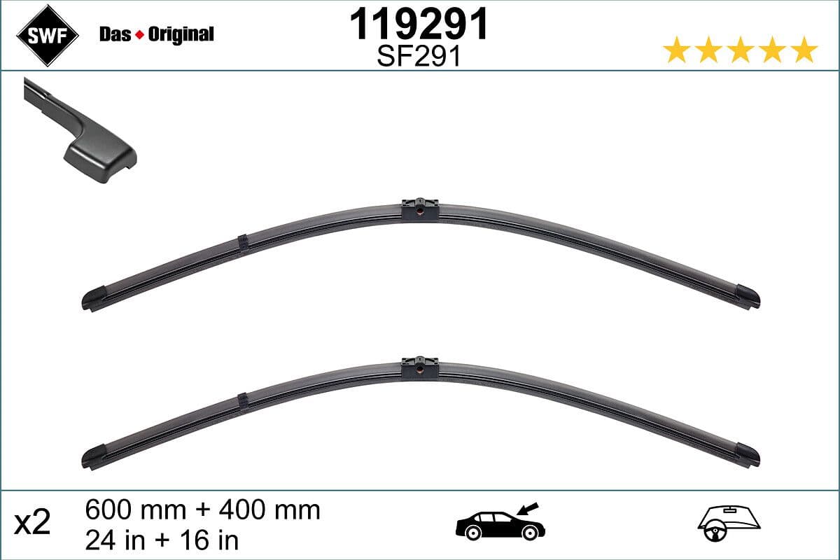 BMW 3 Series E92 2005-2013 Front Wiper Set