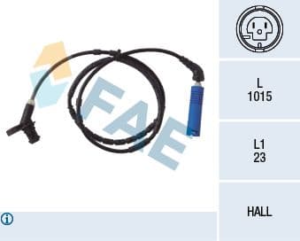BMW 3 Serisi E46 1997-2006 ABS Sensörü Arka