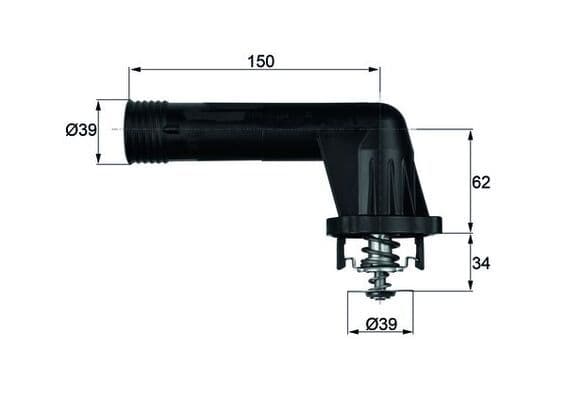 BMW 5 Serisi E34 1987-1996 M43 Termostat