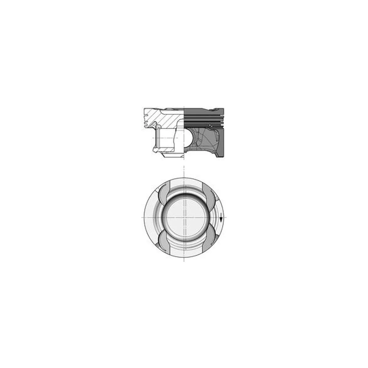 Mercedes E Series W213 M274 Piston Segman STD