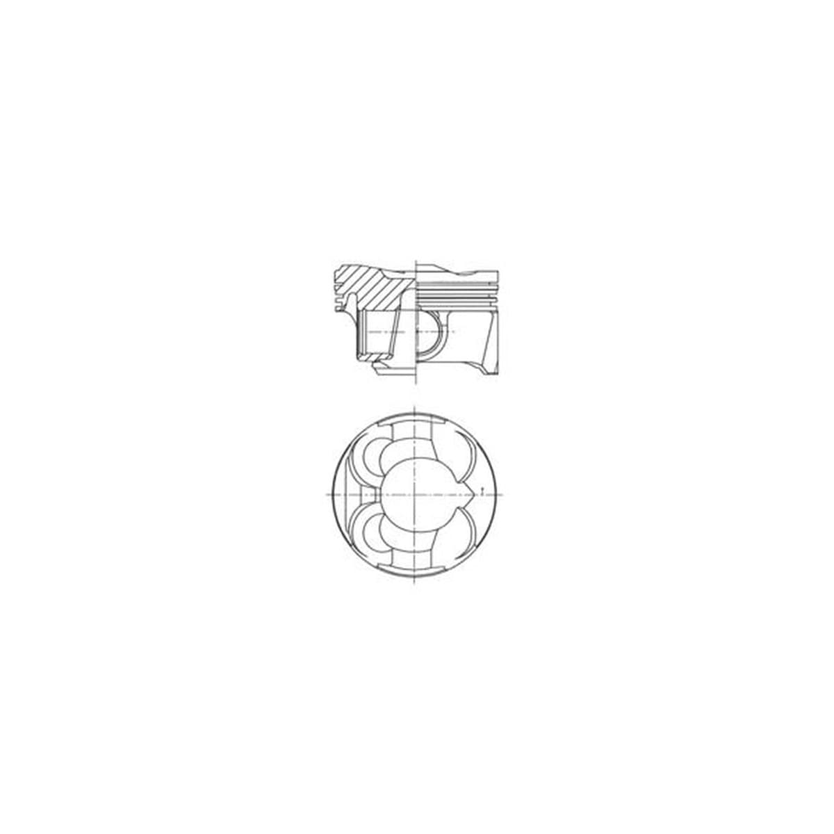BMW 1 Serisi F20 N13 Piston Segman STD 77,00 MM