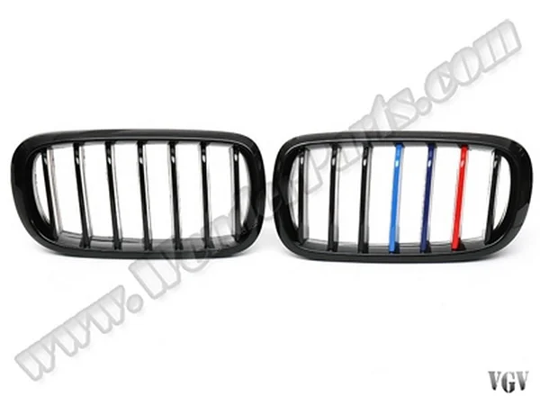 BMW X6 F16 2014-2018 Panjur (Set) Piano-Siyah ///M-Renkli