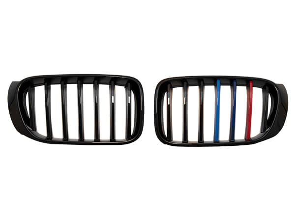 BMW X3 Serisi F25 2014-18 Panjur (Set) Piano-Siyah ///M-Renkli