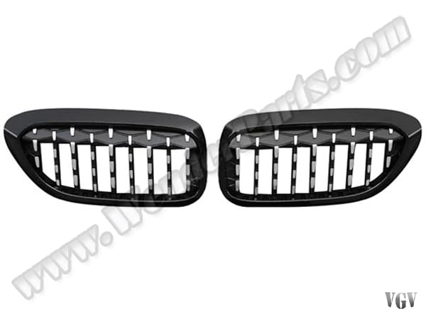 BMW 5 Series G30 2017-2020 Grille (Set) Black/Krom/Black -Diamond-Meteor