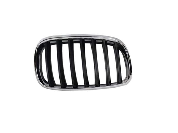 BMW X6 E71 2012-2014 Grille Left Chrome Black