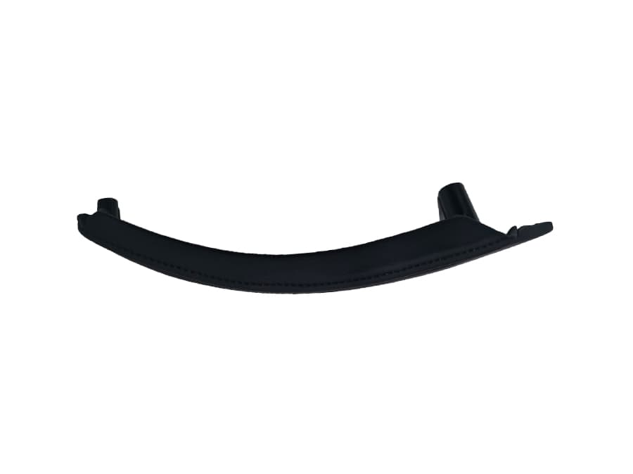 BMW X5 Series E70 Door Handle Trim Front&Rear Right; Black Leather Coated
