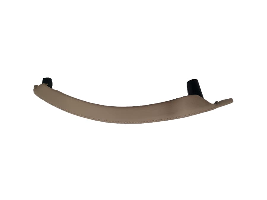 BMW X5 Series E70 Door Handle Trim Front&Rear Right; Beige Leather Coated