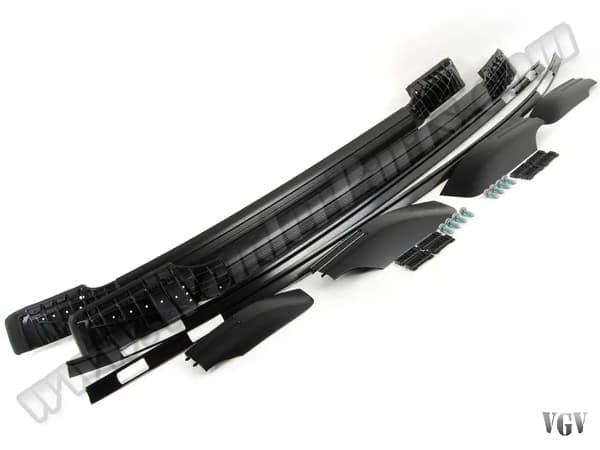 BMW X6 E71 2007-2014 Tavan Ray Seti Siyah