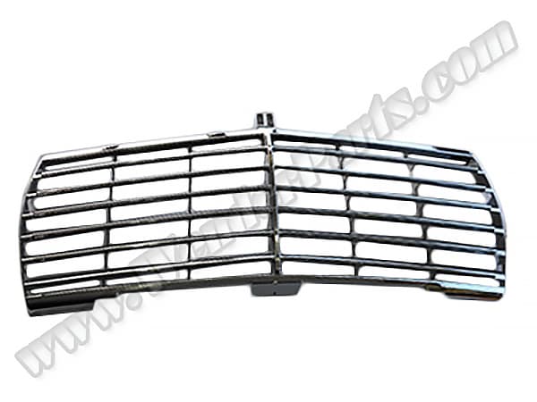 Mercedes W126 1980-1991 Grille Core Chrome Black -Avg