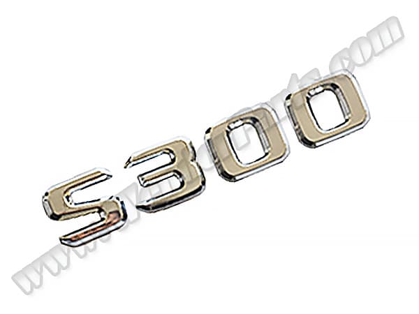 Mercedes S Series W140 Trunk Emblem -S300-