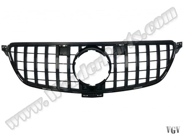 Mercedes ML W166 2015-2018 Grille Piano-Black -GTR