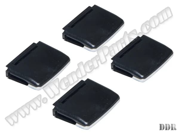 Mercedes ML Series W166 A/C Heater Grille Handle Set:4ad Front Black