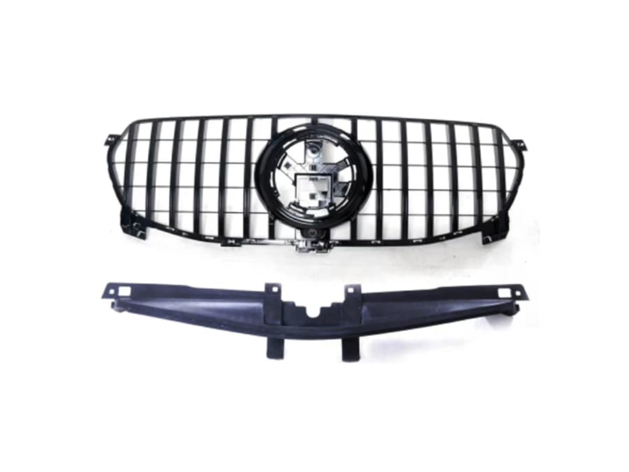 Mercedes X167 2019- Grille Piano-Black, Cam-