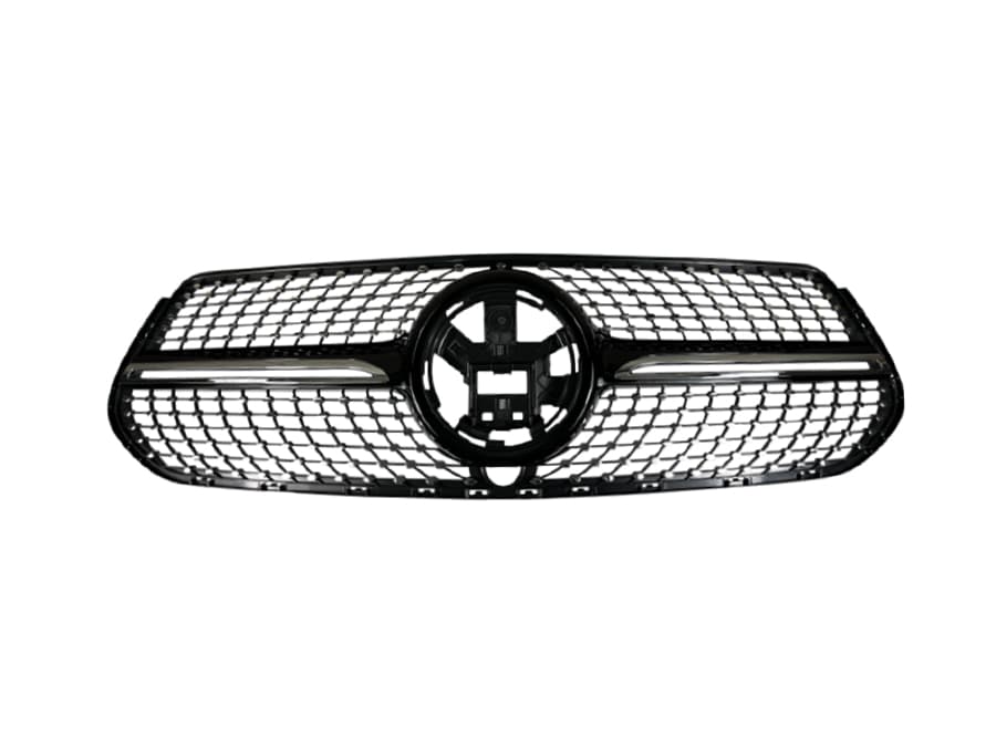 Mercedes GLE Series W167 2019- Grille Chrome Black, Cam-