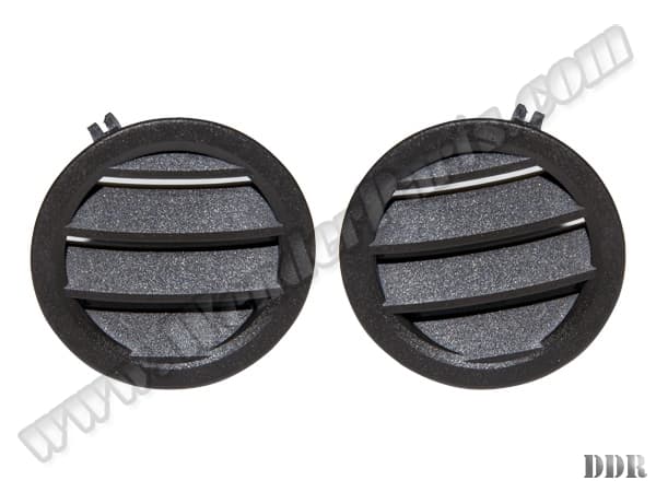 Mercedes C Series W204 A/C/Heater Grille Set:2ad Front Upper Grey