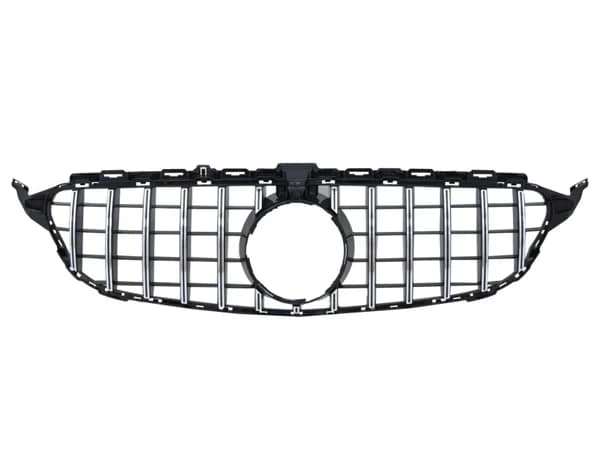 Mercedes C Series W205 2014-2018 Grille Chrome Black Camera -AMG C63S