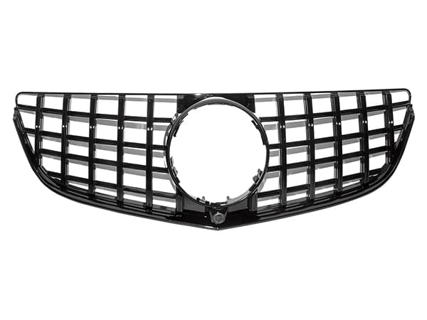 Mercedes E Series W207 Coupe 2014-2016 Grille Piano-Black Camera -GTR