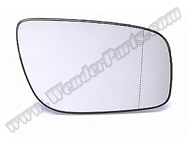Mercedes E Series W211 2007-2009 Mirror Glass Left Heated