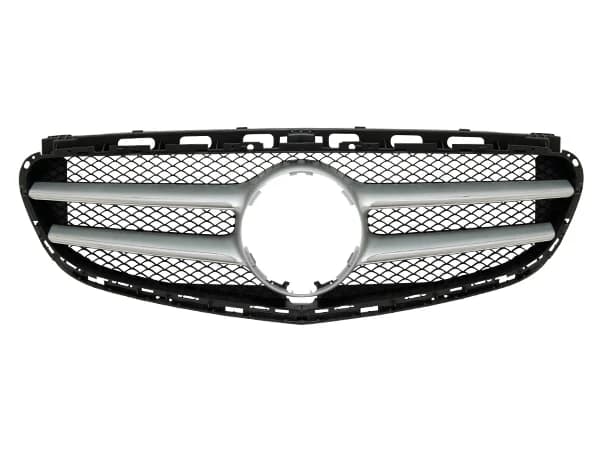 Mercedes E Series W212 2013-2015 Grille Chrome Silver -Avg AMG