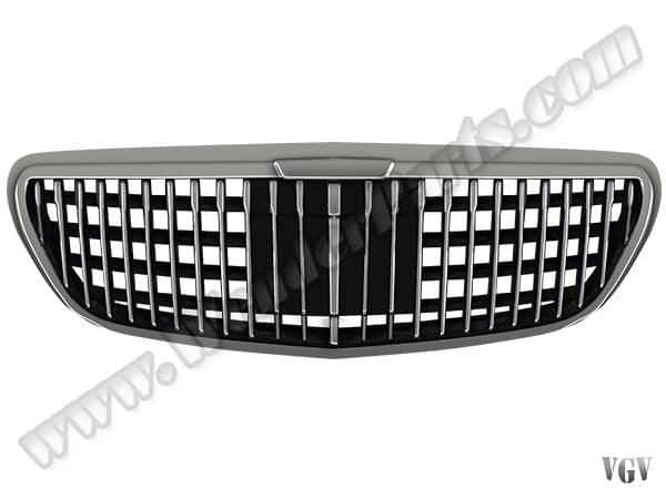 Mercedes S Serisi W222 2013-2016 Panjur Krom/Siyah ACC MAYBACH