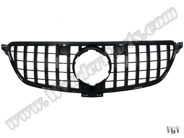 Mercedes GLE Series W292 2015- Grille Piano-Black, Cam-