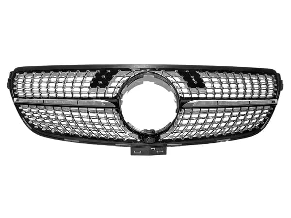 Mercedes GLE Series W292 2015- Grille Chrome Black, Cam-