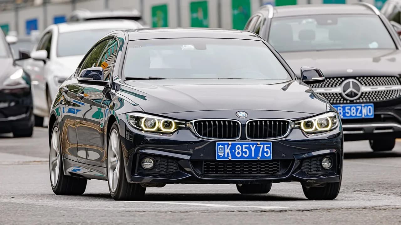 BMW 4 Gran Coupé · F36 araç görünümü