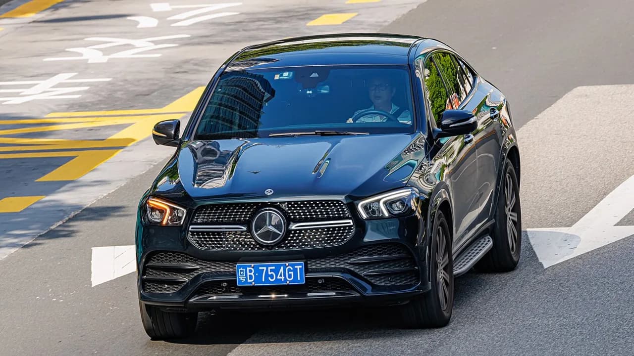 Mercedes-Benz GLE Coupé · V167 araç görünümü