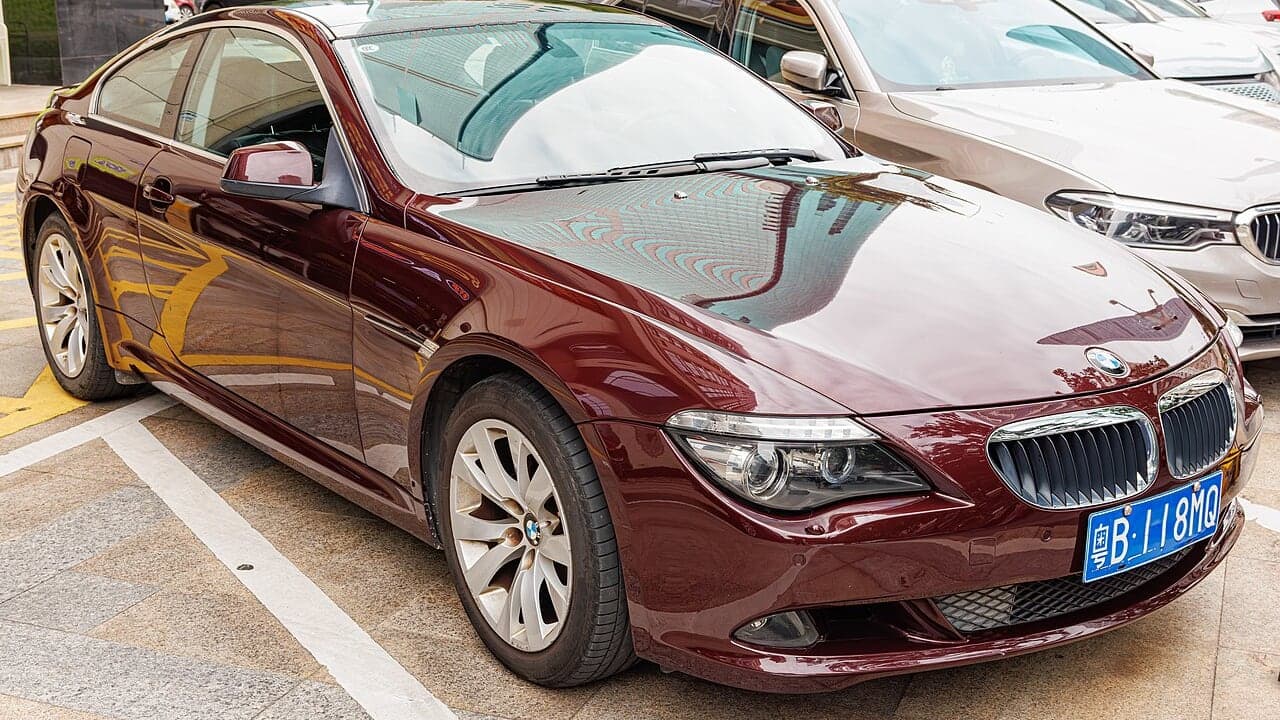 BMW 6 Coupé · E63 araç görünümü
