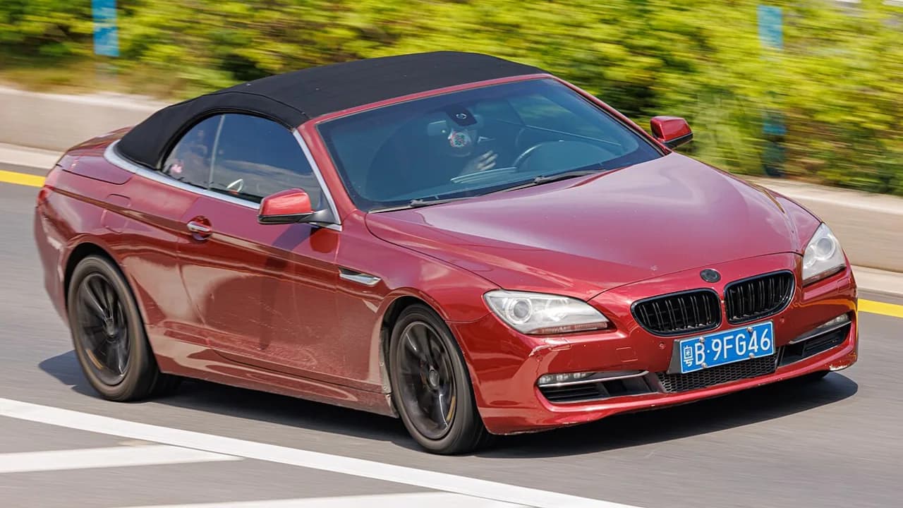 BMW 6 Cabrio · F12 araç görünümü