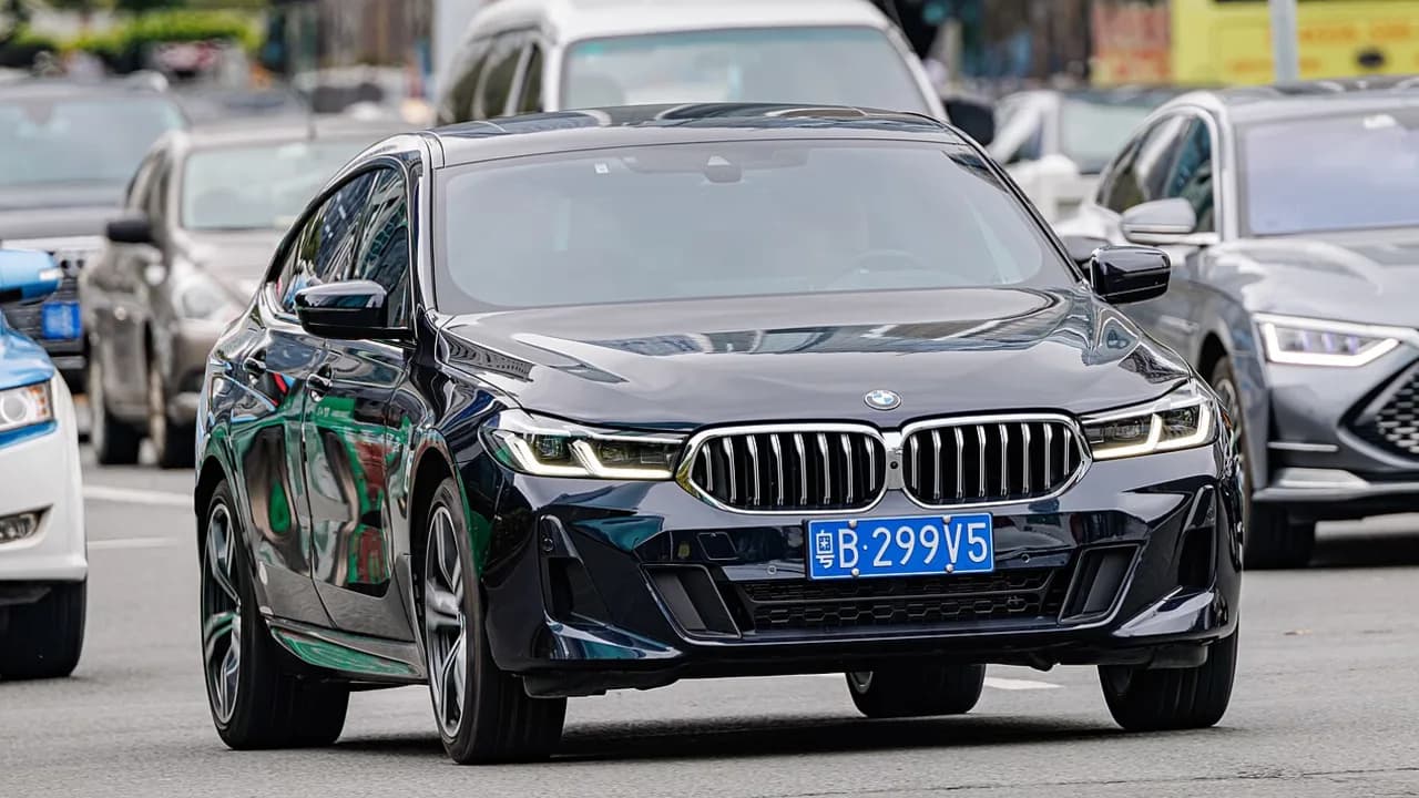BMW 6 GT · G32 araç görünümü