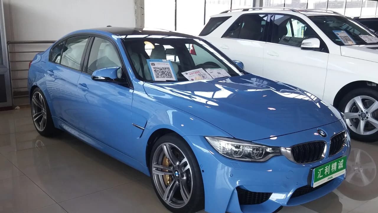 BMW M3 · F80 araç görünümü