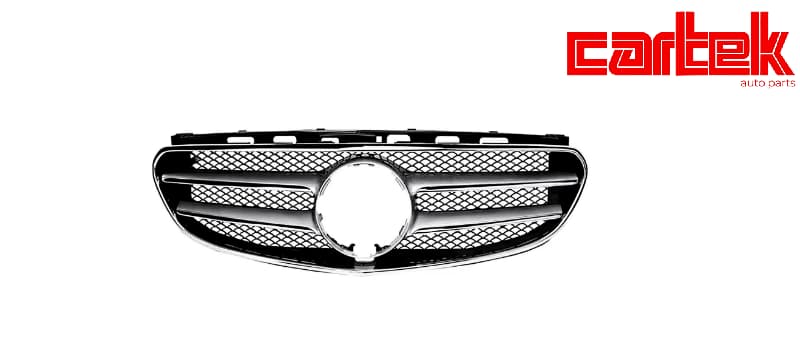 Mercedes E Series W212 Grille -avg Amg- 2013-15 Krom Silver