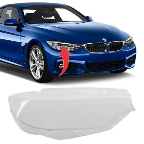 BMW 4 Serisi F32 2013-2018 Far Camı Sağ