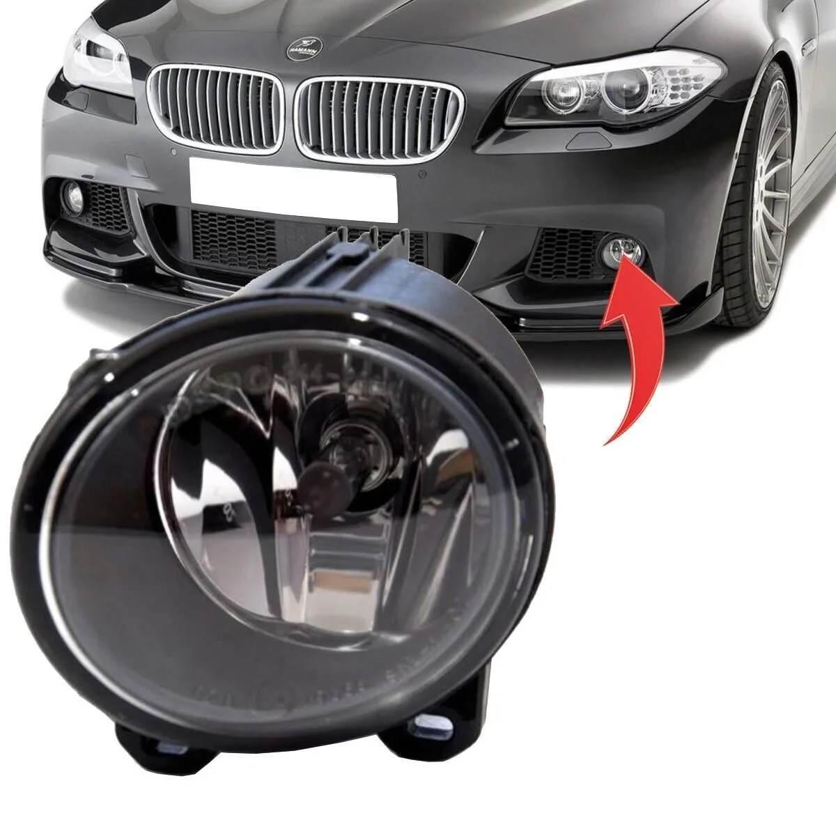 BMW F22 Sis Farı Sol (M-Tech & Füme)