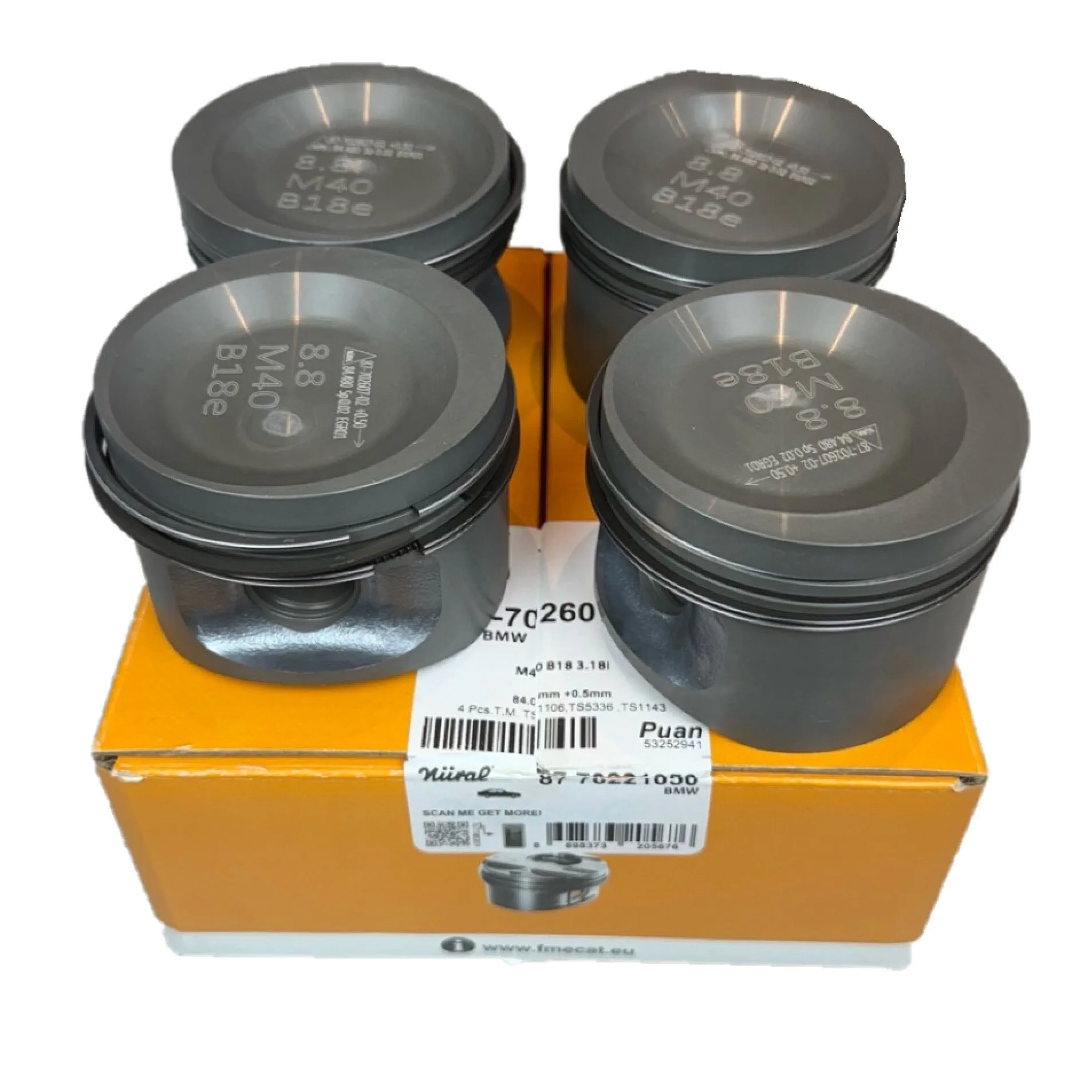 BMW E36 M40 Piston + Ring 0.50 84.50MM
