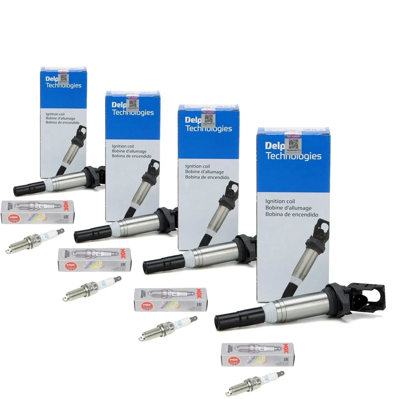 BMW E90 316i 318i N45 N46 Ateşleme Bobini+Buji Takımı