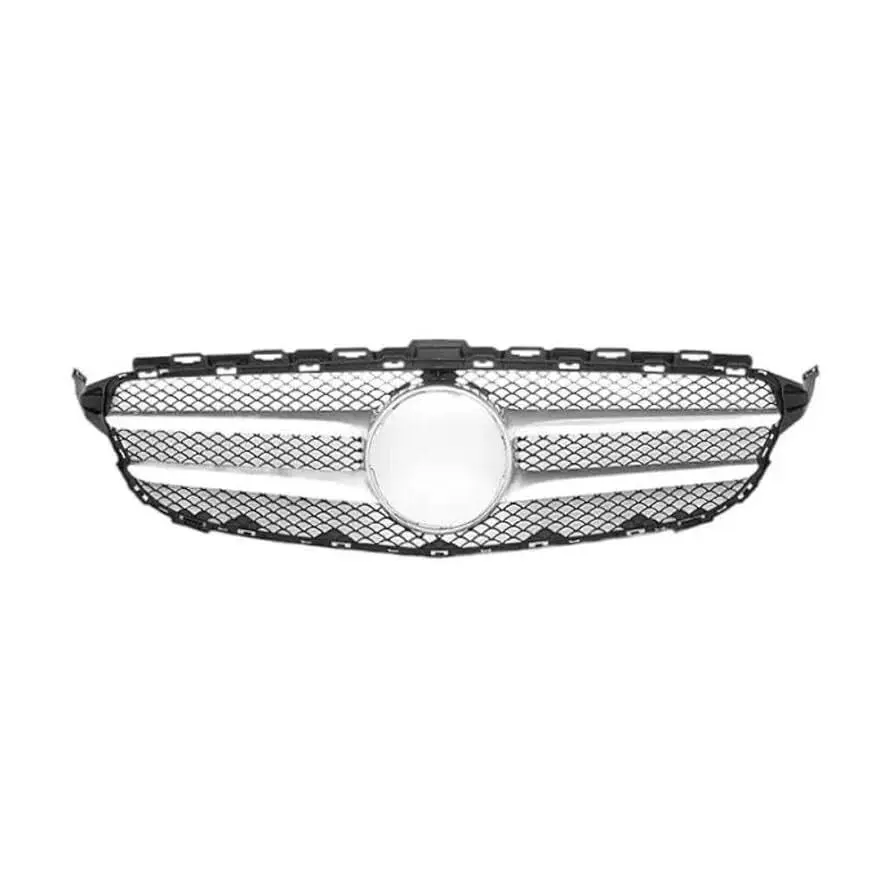 Mercedes W205 Çift Çıtalı Diamond Krom Panjur
