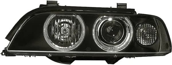 BMW 5 Serisi E39 Komple Far Sinyal Zemin Hella Tip 2000-03 Sol Sarı Siyah