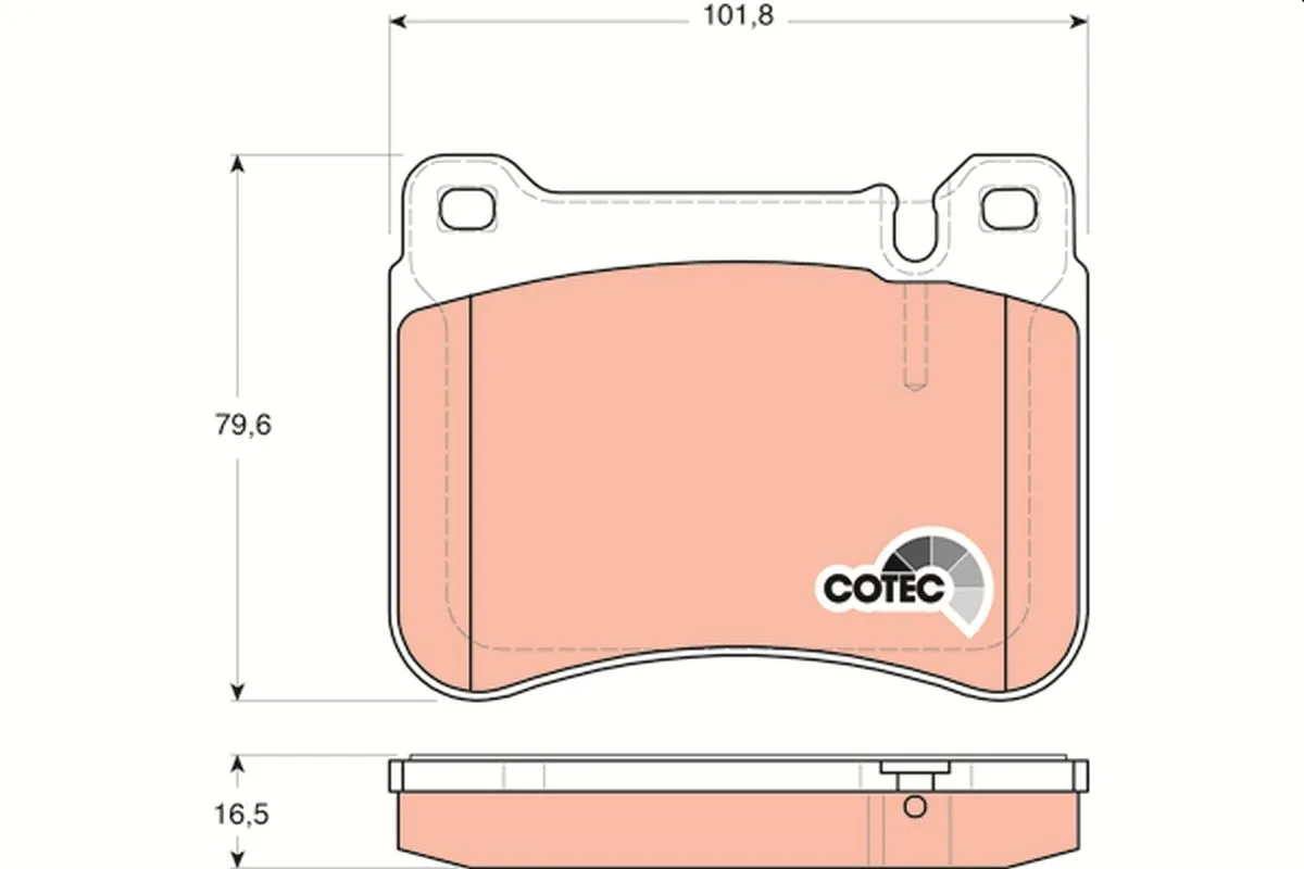 Mercedes C-Class W203 C 230 V6 Front Brake Pads