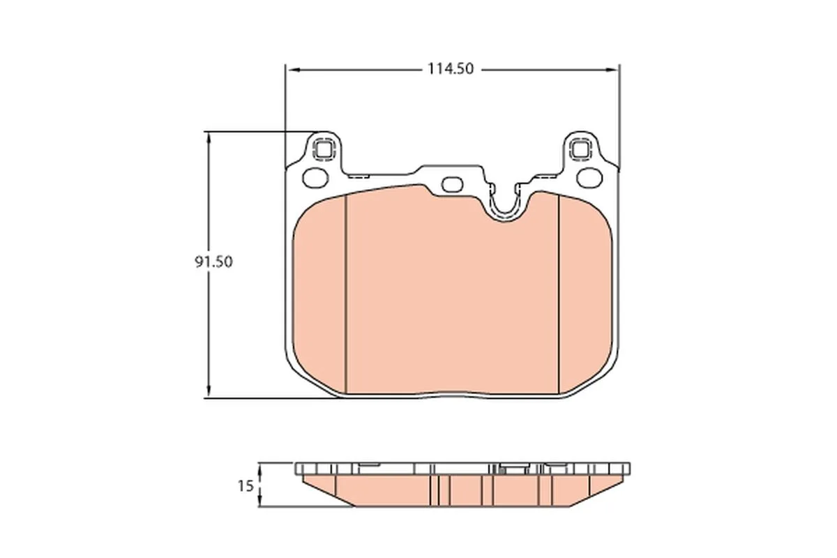 BMW X1 (F48) Front Brake Pad